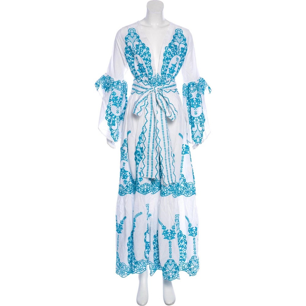 We are LEONE Embroidered Maxi Dress